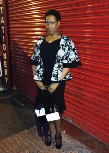 Clariscia Gill Couture, reversible fashion jacket, Tertia