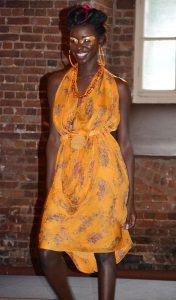 Summer breeze styling - dress by CG Couture